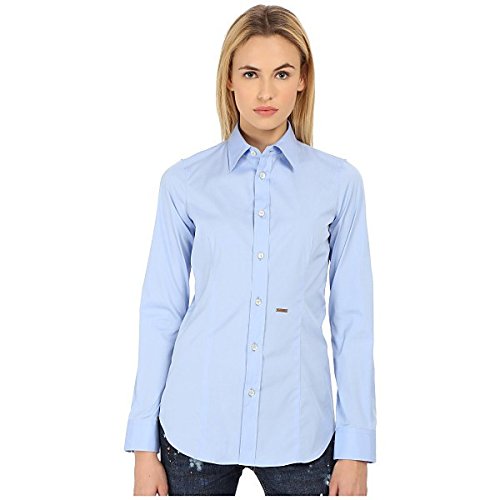 ディースクエアード トップス シャツ Classic One Button Shirt Light Blue [並行輸入品]