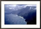 Na Pali Coast, Kauai, Hawaii Framed Photographic Poster Print by Michele Burgess, 29x21