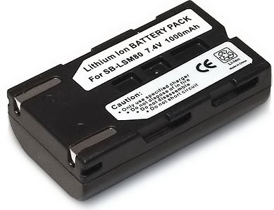 Battery for Samsung SB-LSM80 VP-D362 VP-D363 SC-D375 VP-D453 SC-DC173 SB-LSM160 SCD-453 SC-D453