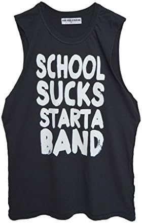 High Heels Suicide Women's School sucks muscle tank small Black