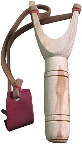 Catapult Shot Sling Kit By Thai Style Handmade Wooden Unique Classic : Hunting Slingshots Outdoor Sports