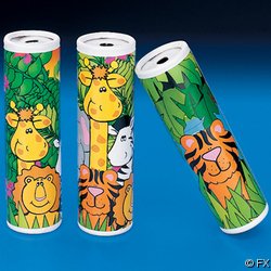 12 Safari Zoo Animal Kaleidoscopes