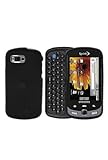 Black Rubber Feel Protex Cover for Samsung Moment M900 Sprint Protector Cas ....