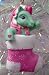 Green My Little Pony in Pink Stocking Christmas Ornament #ML0125