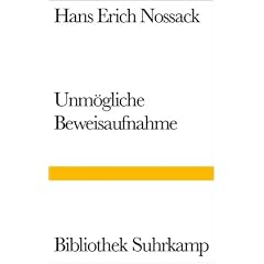 Unm�gliche Beweisaufnahme