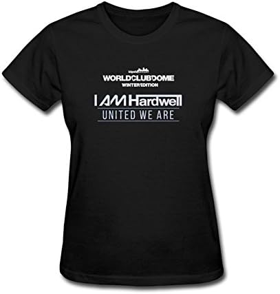 MixicQT Women's World Club Dome I am Hardwell United We Are T-shirts