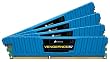 Corsair Vengeance Blue 16GB (4x4GB)  DDR3 1600 MHz (PC3 12800) Desktop Memory (CML16GX3M4A1600C9B)