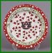 Auburn University Christmas Plate Dish -NCAA Team Merchandise
