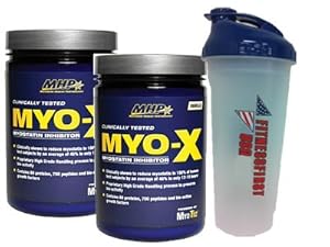 MYO X Vanilla 30 Servings Double Pack with Fitness First Shaker
