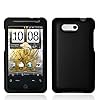 For HTC Aria Rubberized Hard Case Cover BLACK