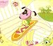 SURFING DOG 7A KOREAN MINK STYLE CHINA BABY BLANKET