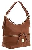 Dooney & Bourke Calf Leather Small Zipper Pocket Sac Saddle