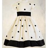 Infant Toddler Little Girls Christmas IVORY Dress SWEA PEA & LILLI 12M-12