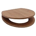 Schl�fer 4637154  WC-Sitz "Bambus" Echtholz, dunkel