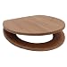Schl�fer 4637154  WC-Sitz "Bambus" Echtholz, dunkel