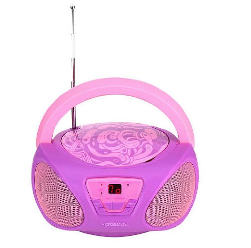 VICTORIOUS - PORTABLE CD BOOMBOX