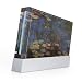 Nintendo Wii Skin + nunchuck skin+ Classic Controller Skin-Monet - Water Lilies