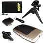 HQRP Quick Battery Charger Replacement compatible with Sony DCR-HC20, DCR-HC21, HC21E , DCR-HC22, DCR-HC24E, DCR-HC26, DCR-HC28, DCR-HC32, DCR-HC40, DCR-HC42, DCR-HC46, DCR-HC65, DCR-HC85, DCR-HC90, DCR-HC96 Digital Cmacorder; plus HQRP Black Mini Tripod & HQRP Carrying Bag