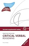 Practice tests for critical verbal reasoning