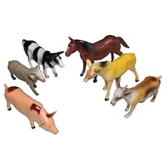 Idena 4329902 - Farmtiere im Beutel gro� circa 15 cm