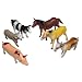 Idena 4329902 - Farmtiere im Beutel gro� circa 15 cm