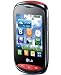 LG T310i Cookie Style (Wink) Unlocked GSM Phone with Wi-Fi, Full Touch Screen, Camera, FM Radio - No Warranty - Black...
