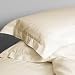 Egyptian Cotton 200 Thread Count Housewife Pillow Cases - Pair (Cream) Image