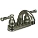 Designer Two Handle Arc Spout RV Lavatory Faucet - RV Bathroom Faucet for All RVs, Travel Trailers, Motorhomes, 5th Wheels