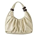 Angie & Lola Hobo with Rings - Bone