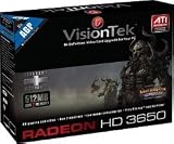 VisionTek 900280 Radeon HD3650 512MB DDR2 AGP graphics Card