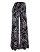 MBJ WB1060 Womens Chic Tie Dye Palazzo Pants XXXL BLACK