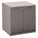Bush Furniture Series A Pewter 30-Inch Storage Cabinet