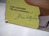 Allyson, June Magazine Motion Picture And Television Signed Autograph 1953
