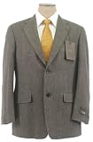 Tasso Elba Mens 2 Button Brown Camelhair Sport Coat / Blazer / Jacket - Size 44R