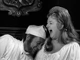 Joan Sims with Sid James in a Scene from the Carry on Film Carry on Henry, October 1970 People Photographic Poster Print by Mirrorpix, 56x42