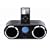 iLuv i166 Audio System with Dual Alarm, LCD, and Dock for iPod (Black)