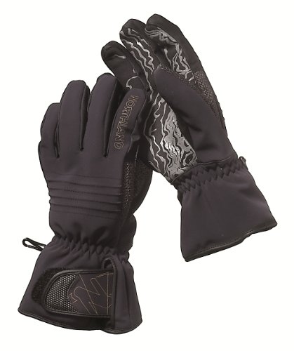Northland Damen Handschuhe Storm Shell Ski, Black-Black, 9 Preisvergleich