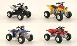 Produkt-Bild: Honda, Yamaha 4er-Set ATV: Sporttrax 400 EX, Warrior, Banshee, Modellauto, Fertigmodell, New Ray 1:32