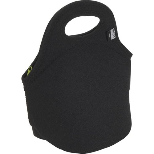 Built NY Hungry Tote Black Leaf Green