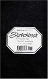 Sketchbook-Black Blank Book-5 1/2 x 8 1/4