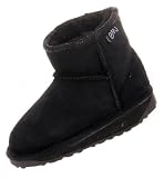EMU AUSTRALIA Stinger Mini Kids Girls Boys Unisex Sheepskin Boots Shoes Black