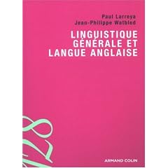 Linguistique g�n�rale et langue anglaise