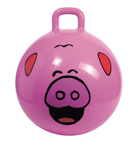 Childrens Toyshop  Spielwaren : Hüpfball Schwein rosa