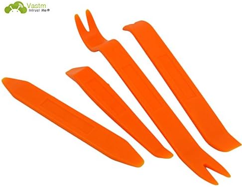 Vastm Car Radio Panel Door Clip Panel Trim Dash Audio Removal Pry Prying Repair Opening Tool 4pcs/set