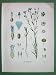 FLAX Plant Flower Linum Usitatissimum - SUPERB Antique Botanical Print Color Lithograph