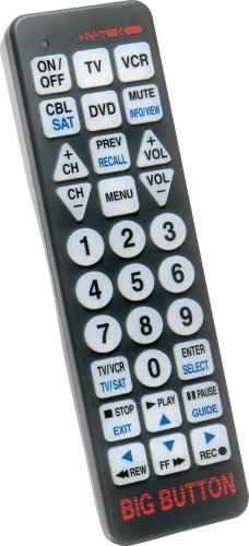 Hy-Tek Big Button BW1220 Universal Remote Control