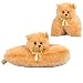 Kuddles Cat Cushion, 28 cm by Ultra (Brown) RS.279.00