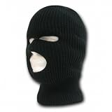 NEW DECKY BLACK Tactical 3 Holes Masks SKI MASK