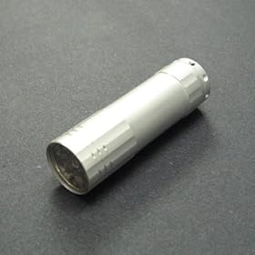 HDE (TM) Bright White Compact 9-LED Heavy-Duty Aluminum Flashlight