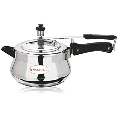 Wonderchef Ultima Pressure Cooker Aluminium Inner Lid, 3.5 litres, Silver